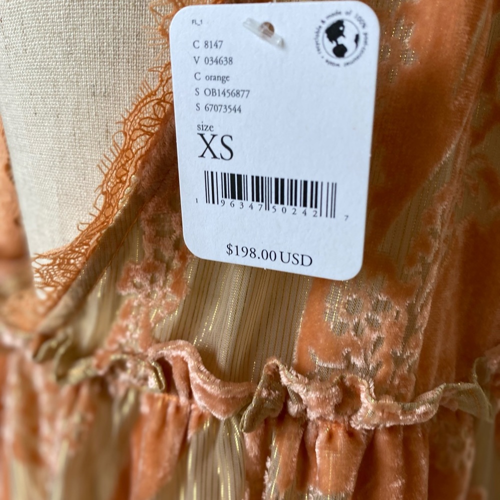 Bali Butterfly Burnout Slip Dress